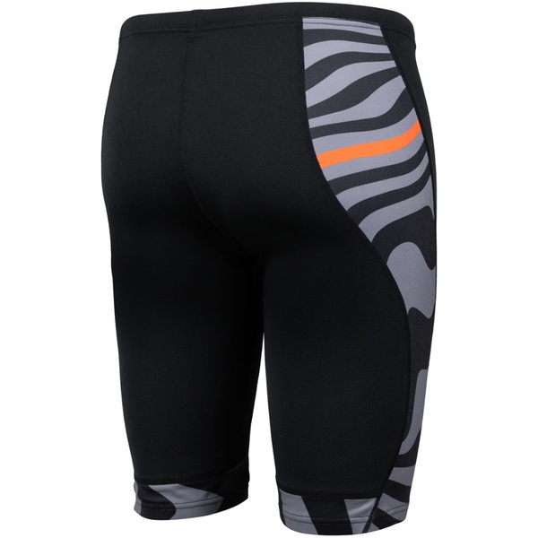 2025 ZONE3 Da Uomo Pantaloncini OWS Renew Jammer SW25MOWSJ101 - Black / Grigio